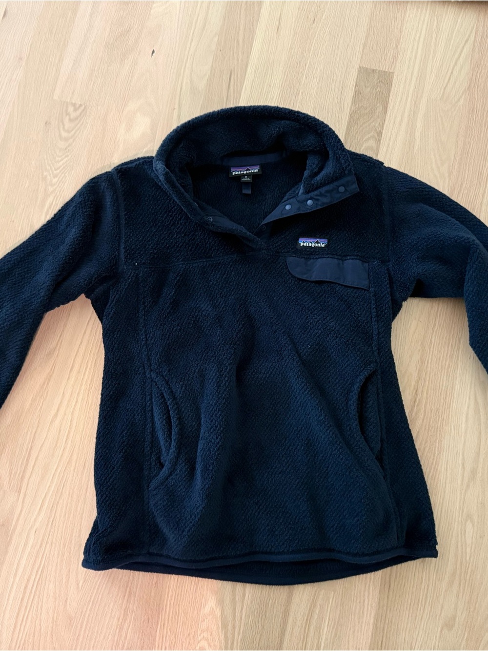 Patagonia Navy Snap-T Fleece Pullover